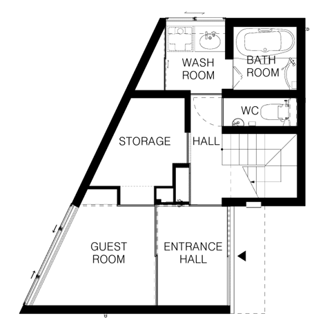 Alley House by Apollo Architects & Associates