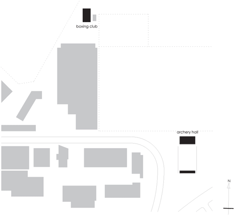 Archery Hall and Boxing Club by FT Architects