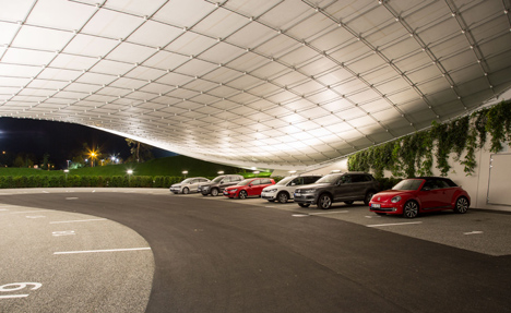 Autostadt Roof and Service Pavilion by Graft Gesellschaft von Architekten