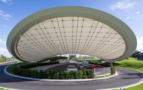 Autostadt Roof and Service Pavilion by Graft Gesellschaft von Architekten