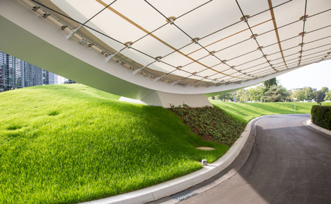 Autostadt Roof and Service Pavilion by Graft Gesellschaft von Architekten