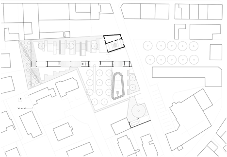 City Centre Pavilion and Main Square by Comac