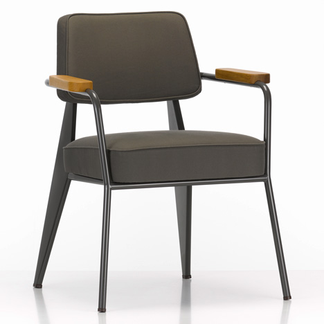 Competition: one Fauteuil Direction chair by Jean Prouvé to be won