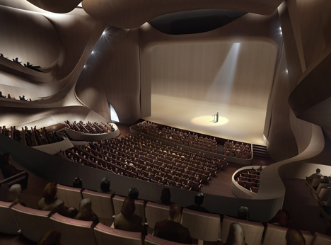 Harbin Cultural Centre by MAD