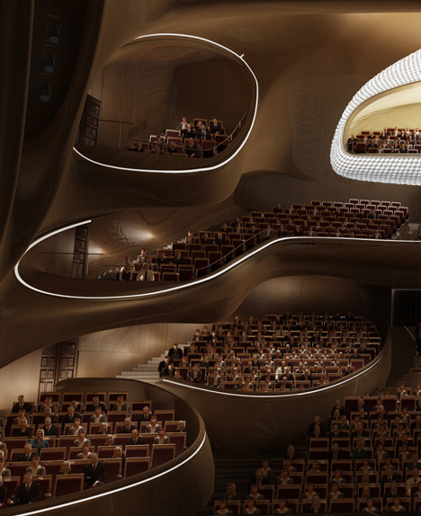 Harbin Cultural Centre by MAD