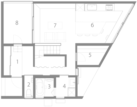 House in Kamihachiman by Horibe Associates