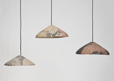 Impasto pendants by Nikolaj Steenfatt Impasto pendants by Nikolaj Steenfatt