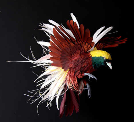Paper birds by Diana Beltran Herrera
