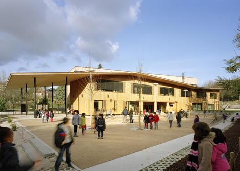 Paul Chevallier School by Tectoniques