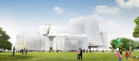 SANAA wins Taichung Cultural Centre competition