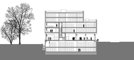 State archive of the Evangelical Lutheran Church of Bavaria by GMP Architekten