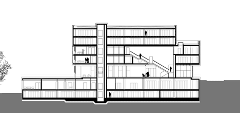 State archive of the Evangelical Lutheran Church of Bavaria by GMP Architekten