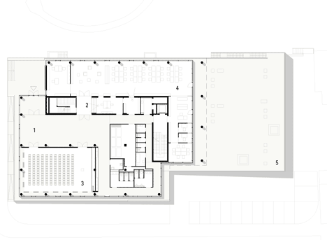 State archive of the Evangelical Lutheran Church of Bavaria by GMP Architekten