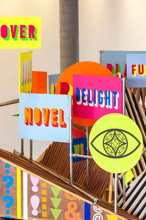 The Pavilion by Morag Myerscough and Luke Morgan 