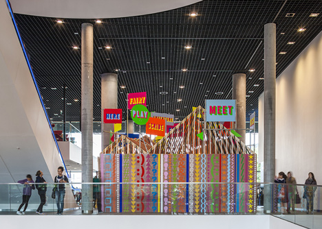 The Pavilion by Morag Myerscough and Luke Morgan 
