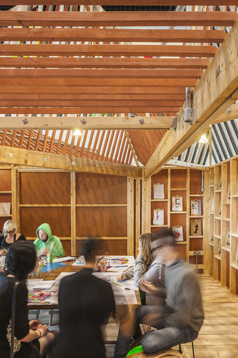 The Pavilion by Morag Myerscough and Luke Morgan 