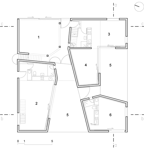 Two Houses and Two Studios by RAUM