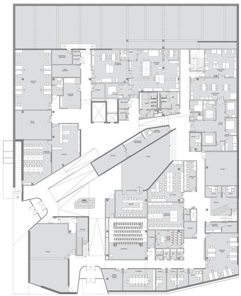 University of Iowa Visual Arts Building by Steven Holl Architects