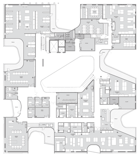 University of Iowa Visual Arts Building by Steven Holl Architects