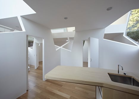 Villa Kanousan of Cubic Voids by Yuusuke Karasawa Architects