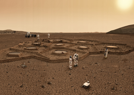Mars Colonisation by ZA Architects