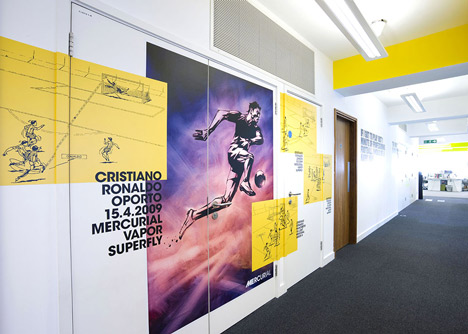 Nike London HQ redesign by Rosie Lee