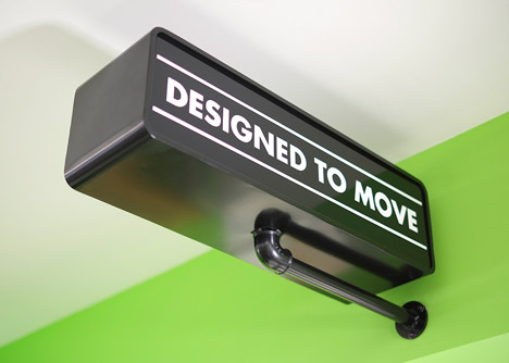 Nike London HQ redesign by Rosie Lee