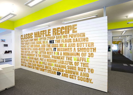 Nike London HQ redesign by Rosie Lee