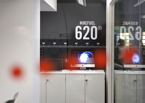 Nike London HQ redesign by Rosie Lee