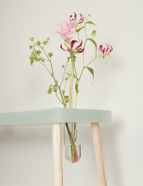 Resin tables by Roel Huisman