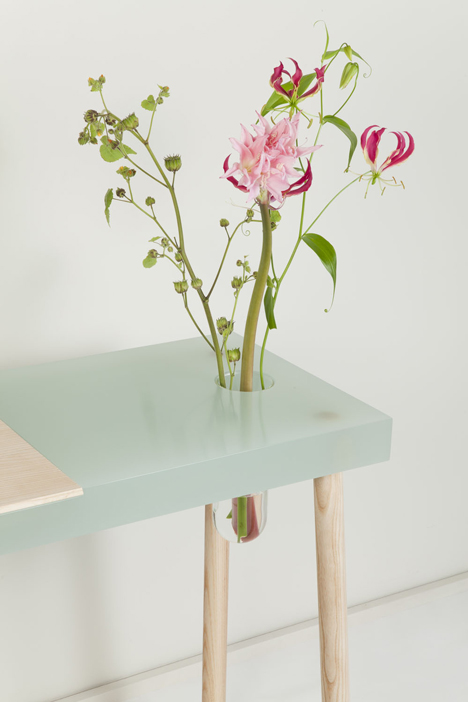 Resin tables by Roel Huisman