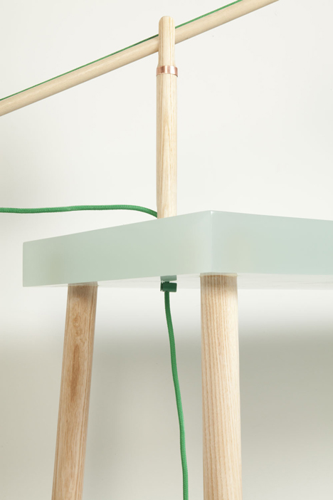 Resin tables by Roel Huisman