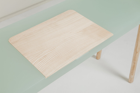 Resin tables by Roel Huisman