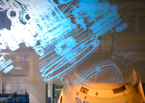 SpaceX design rockets using hand gestures and 3D printers