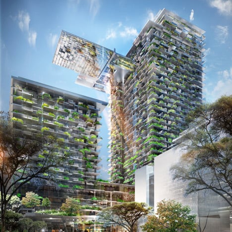 Patrick Blanc creates world's tallest vertical garden for Jean Nouvel's Sydney tower Patrick Blanc creates world's tallest vertical garden for Jean Nouvel's Sydney tower