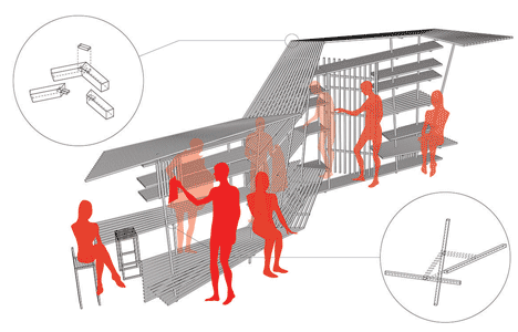 Clue installation by Elevation Workshop architects