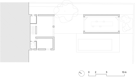 Little White Box at Turegano House by Alberto Campo Baeza