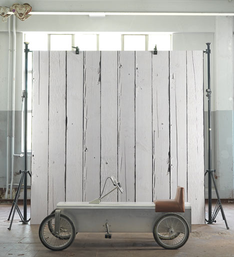 Scrapwood Wallpaper 2 by Piet Hein Eek