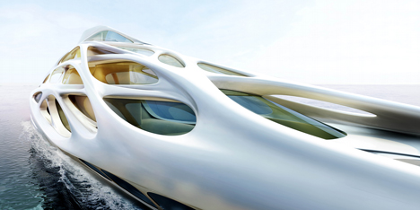 Superyachts by Zaha Hadid for Blohm+Voss
