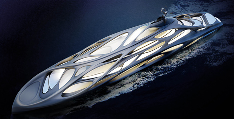 Superyachts by Zaha Hadid for Blohm+Voss