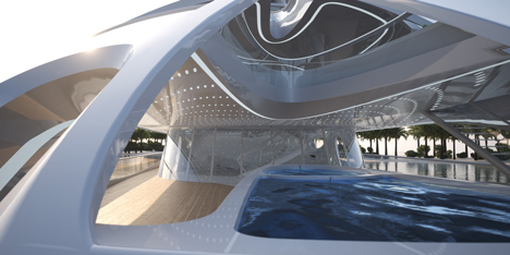 Superyachts by Zaha Hadid for Blohm+Voss