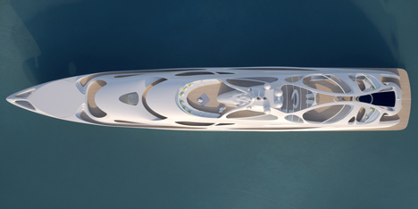 Superyachts by Zaha Hadid for Blohm+Voss