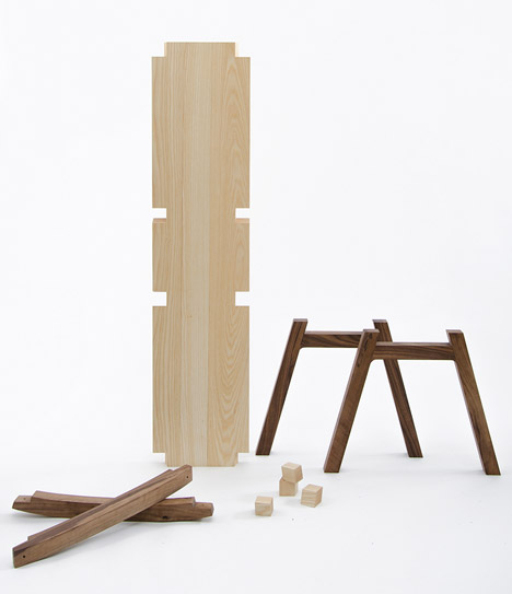 TWIN bench by Andrea Rekalidis