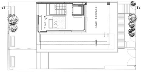 Tel Aviv Townhouse by Pitsou Kedem