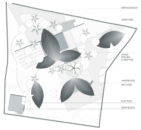 The Leaf House by SJK Architects