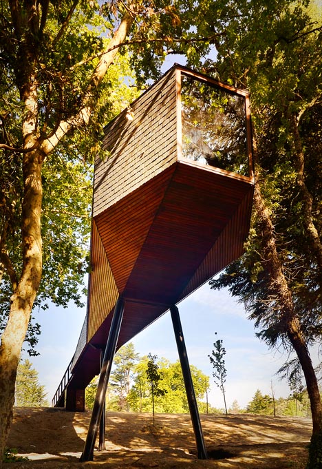 Tree Snake Houses by Luís and Tiago Rebelo de Andrade