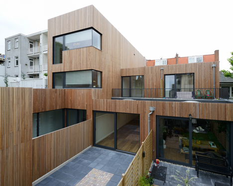 Wooden Houses by M3H Architecten