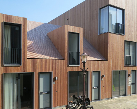 Wooden Houses by M3H Architecten