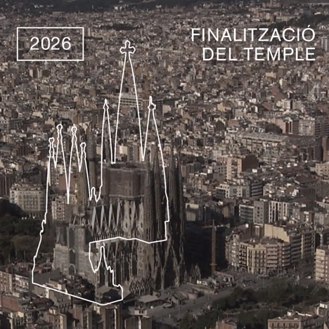 2026 completion of Gaudi's Sagrada Familia