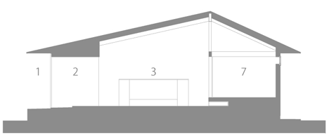 Long section of Arboleda by Horibe Associates